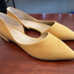 Franco Sarto Women's Neiman Ballet Flat-Yellow Size 7